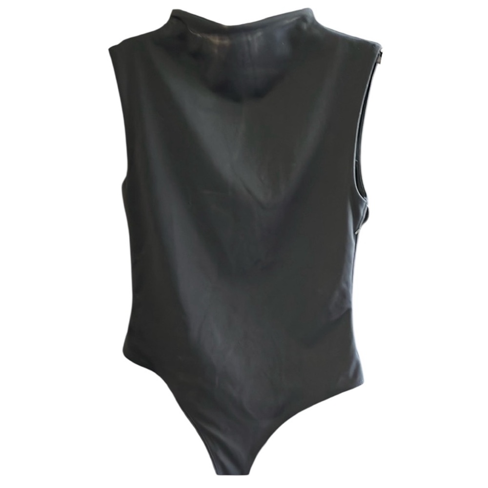 2780 NWT Open Edit Mock Turtleneck Bodysuit